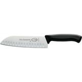 DICK ProDynamic Santoku met schulprand, 18cm mes Zwart