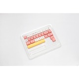 Ducky Daisy keycaps Wit/oranje, 133 stuks