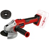 EINHELL Axxio accu haakse slijper 18/115 Q BL Solo Rood/zwart, Accu en oplader niet inbegrepen