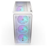 ENDORFY Arx 700 White ARGB midi tower behuizing Wit | 2x USB-A | 1x USB-C | RGB | Window