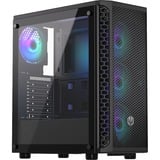 ENDORFY Signum 300 ARGB midi tower behuizing Zwart | 2x USB-A | RGB | Window