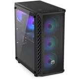 ENDORFY Signum 300 ARGB midi tower behuizing Zwart | 2x USB-A | RGB | Window