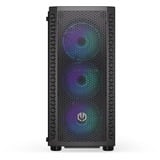 ENDORFY Signum 300 ARGB midi tower behuizing Zwart | 2x USB-A | RGB | Window