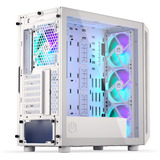 ENDORFY  midi tower behuizing Wit | 2x USB-A | 1x USB-C | RGB | Window
