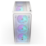 ENDORFY  midi tower behuizing Wit | 2x USB-A | 1x USB-C | RGB | Window