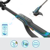 GARDENA PowerTrim 30 18V grastrimmer Grijs/turquoise, Accu en lader niet inbegrepen