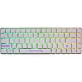 Higround Performance Base 65 Keyboard - RETROSUPER, gaming toetsenbord Wit, US lay-out, Gateron KS-37B, 65%, RGB leds, Dye-sub PBT, Hot-swap