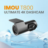Imou T800 dashcam Zwart, 256 GB, 4K Ultra HD, Wifi