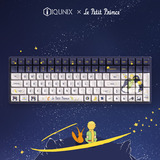 Iqunix F97 Starry Tryst RGB mechanisch gaming toetsenbord Donkerblauw, US lay-out (QWERTY), IQUNIX Little Prince, 96%, RGB leds, Hot-swappable, PBT, 2.4GHz | Bluetooth 5.1 | USB-C