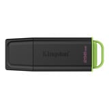 Kingston DataTraveler Exodia 256 GB usb-stick Zwart/groen, USB-A 3.2 Gen 1 (5 Gbit/s)