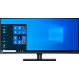 Lenovo ThinkVision P40w-20 (62C1GAT6EU) 40" 4K Ultra HD Curved UltraWide monitor Zwart, 1x DisplayPort, 1x HDMI, 1x USB-C, 4x USB-A, 2x Thunderbolt, 1x RJ-45