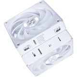 Lian Li UNI FAN CL120 Wireless RGB case fans Wit, 3 stuks, 120 x 120 x 28 mm, PWM