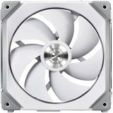 Lian Li UNI FAN SL140 Double Pack case fan Wit, RGB leds, 4-pins PWM fan-connector