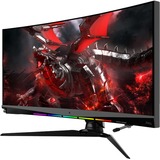 MSI Optix MEG381CQR Plus 38" Curved UltraWide gaming monitor Zwart, 2x HDMI, 1x DisplayPort, 3x USB-A 3.2 (5 Gbit/s), USB-B 3.2 (5 Gbit/s), 175 Hz