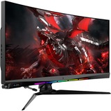 MSI Optix MEG381CQR Plus 38" Curved UltraWide gaming monitor Zwart, 2x HDMI, 1x DisplayPort, 3x USB-A 3.2 (5 Gbit/s), USB-B 3.2 (5 Gbit/s), 175 Hz