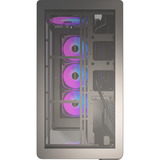 Montech KING 45 PRO midi tower behuizing Zwart | 2x USB-A | 1x USB-C | RGB | Window