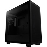 NZXT H7 Flow midi tower behuizing Zwart (mat) | 2x USB-A | 1x USB-C | Tempered Glass