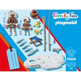 PLAYMOBIL Family Fun- Geschenkset "IJsvisser" Constructiespeelgoed 70606
