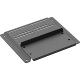 Res-Tech GT Pedal Flat Support bevestiging Zwart