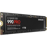 SAMSUNG 990 PRO, 1 TB SSD MZ-V9P1T0BW, PCIe Gen 4.0 x4, NVMe 2.0