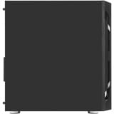 SilverStone SST-FAH1MB mini tower behuizing Zwart | 3x USB-A