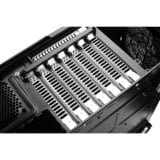 SilverStone SST-GD08B HTPC behuizing Zwart | 2x USB-A 3.2 (5 Gbit/s) | 2x Audio | Retail
