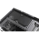 SilverStone SST-GD08B HTPC behuizing Zwart | 2x USB-A 3.2 (5 Gbit/s) | 2x Audio | Retail