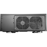 SilverStone SST-GD08B HTPC behuizing Zwart | 2x USB-A 3.2 (5 Gbit/s) | 2x Audio | Retail
