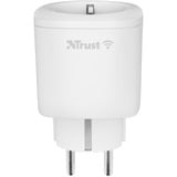 Trust Slimme WiFi stekker duo-pack schakel stekkerdoos Wit, 2 stuks