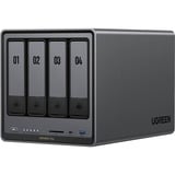 UGREEN NASync DXP4800 Plus Grijs, 1x 2,5GbE, 1x 10GbE, HDMI, USB-C