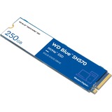 WD Blue SN570 250 GB SSD Blauw/wit, WDS250G3B0C, M.2 2280 PCIe Gen3 x4 NVMe v1.4