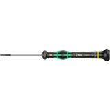Wera 2035 Kraftform Micro Sleuf Schroevendraaier, 0.30 x 1.8 x 60 mm Zwart/groen