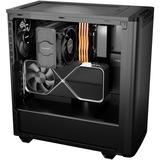 be quiet! PURE BASE 501 Airflow Window midi tower behuizing Zwart | 2x USB-A | 1x USB-C | Tempered Glass