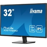 iiyama ProLite X3270QSU-B1 31.5" monitor Zwart, 100Hz, HDMI, DisplayPort, USB, Adaptive Sync