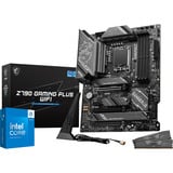 ALTERNATE Upgrade Kit Z790 GAMING PLUS WIFI / Core i5-14600K / 32 GB Grijs/zwart, Moederbord, CPU, Geheugen