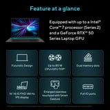 ASUS V16 FX3607VM-RP041WS 16"  gaming laptop Zwart | Core 5 210H | RTX 5060 | 16 GB | 512 GB SSD