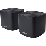 ASUS ZenWiFi AX Mini (XD4) mesh router Zwart, 1x Router (XD4R), 1x Node (XD4N)