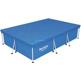 Bestway Flowclear cover steel pro rechthoek 300 afdekzeil blauw