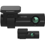 BlackVue DashCam DR970X-2CH plus 64GB Zwart, 4K UHD voor + Full HD achter | Wi-Fi | Cloud | GPS | Dual Sony sensoren