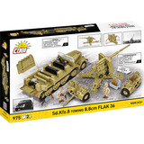 COBI Historical Collection - Sd.Kfz.8 Towing 8.8 cm Flak 36 Constructiespeelgoed Schaal 1:35