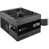 Corsair CX750, 750 Watt voeding  Zwart, 3x PCIe
