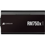 Corsair RM750x SHIFT 80 PLUS Gold Refurbished modulaire 750 watt voeding  Zwart, 1x 12V-2x6, 2x PCIe