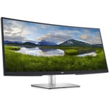 Dell P3421W Refurbished 34.1" Curved UltraWide monitor Zilver/zwart, HDMI, DisplayPort, USB-Hub
