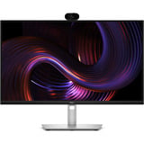 Dell Pro P P2726DEV 27" monitor Zwart, Webcam, HDMI, DisplayPort, USB-C, LAN, 100 Hz