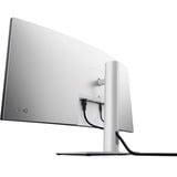 Dell UltraSharp U3824DW 38" Curved UltraWide monitor Zilver/zwart, 2x HDMI, DisplayPort, 4x USB-A, 2x USB-C, RJ-45