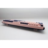 Ducky One 3 Fuji, toetsenbord Roségoud/donkerblauw, US lay-out, Cherry MX Silent Red, PBT Double Shot, hot swap
