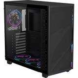 GIGABYTE  midi tower behuizing Zwart | 2x USB-A | 1x USB-C | RGB | Window