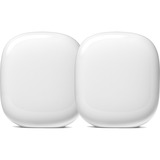 Google Nest Wifi Pro, 2 stuks mesh router Wit, Wi-Fi 6E