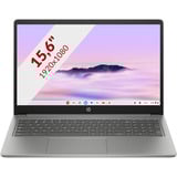 HP Chromebook 15a-nb0210nd (B0WM1EA) 15.6"  laptop Zilver | Core i3-N305 | UHD Graphics | 8 GB | 128 GB UFS