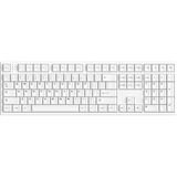 HelloGanss HS108T White RGB mechanisch toetsenbord Wit, US lay-out (QWERTY), Gateron Yellow, 100%, RGB leds, PBT Doubleshot keycaps, hot swap, 2,4 GHz / Bluetooth / USB-C